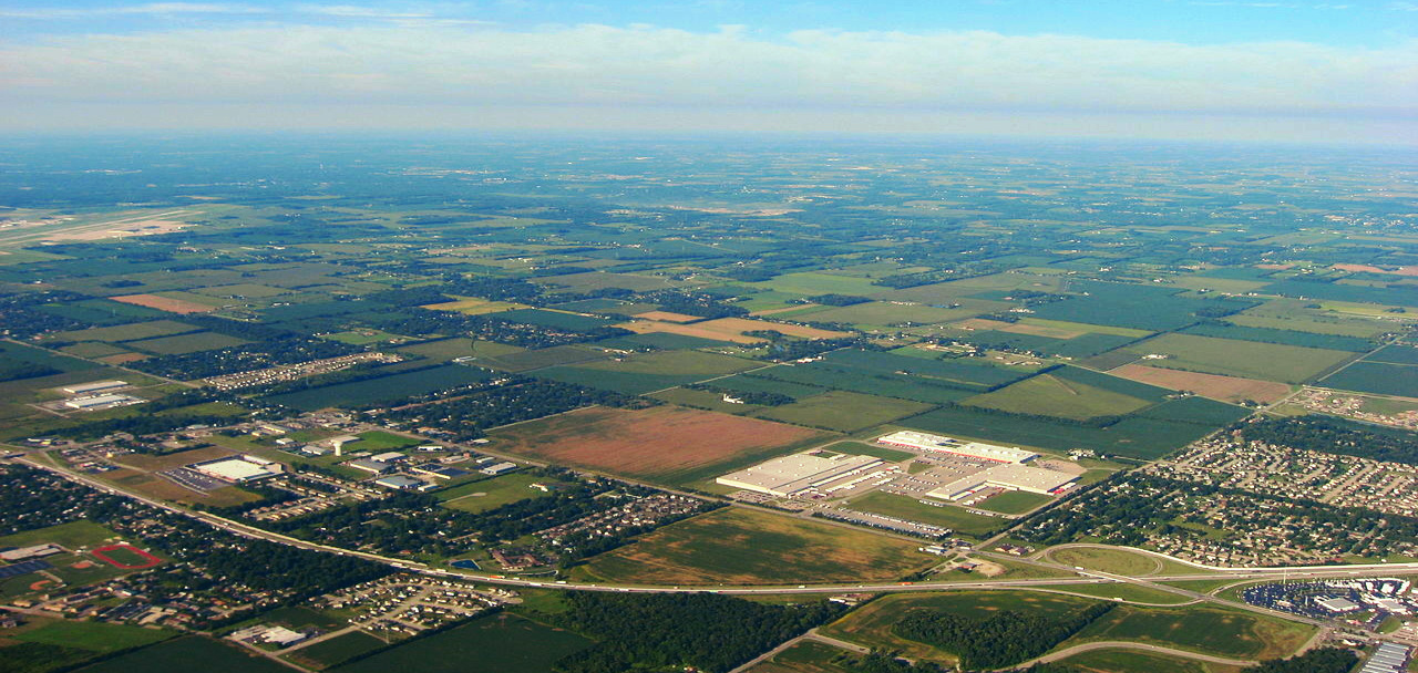 Aerial view of Miami County